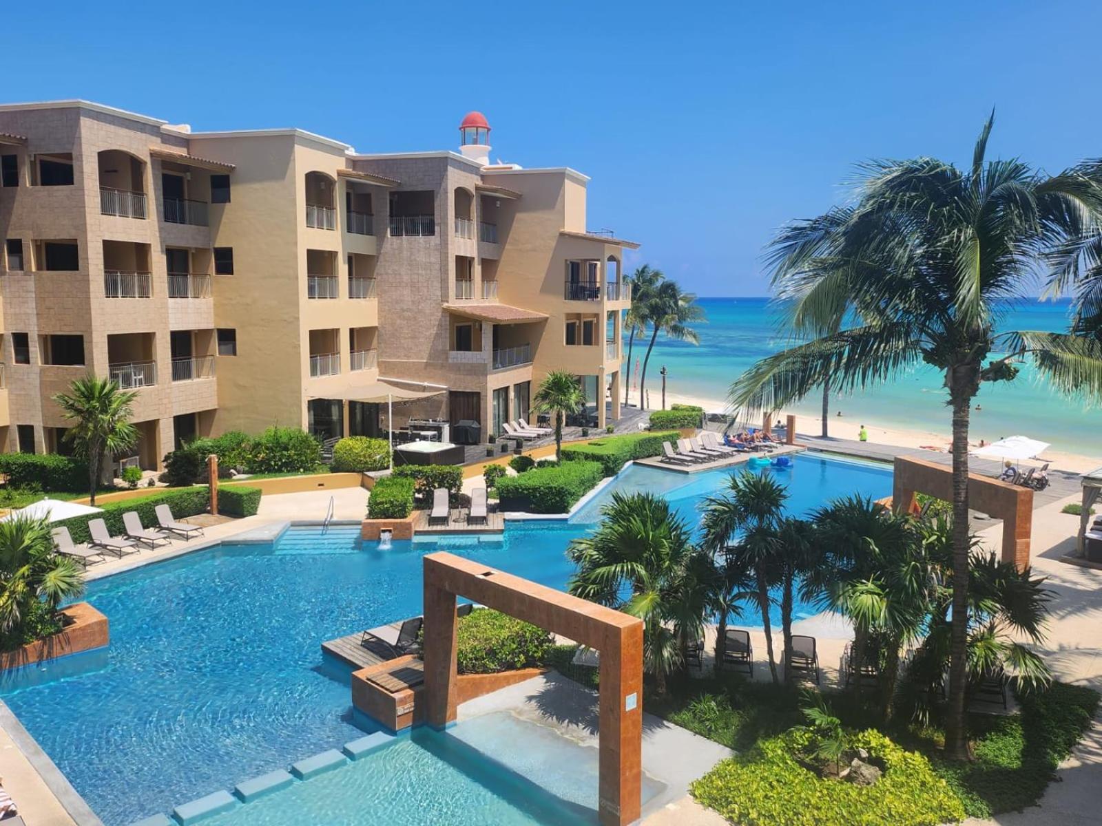 Aparthotel Ocean Front El Faro Reef 304 Playa del Carmen Esterno foto